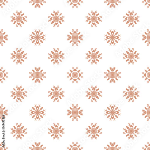 Wallpaper Mural seamless floral pattern Torontodigital.ca