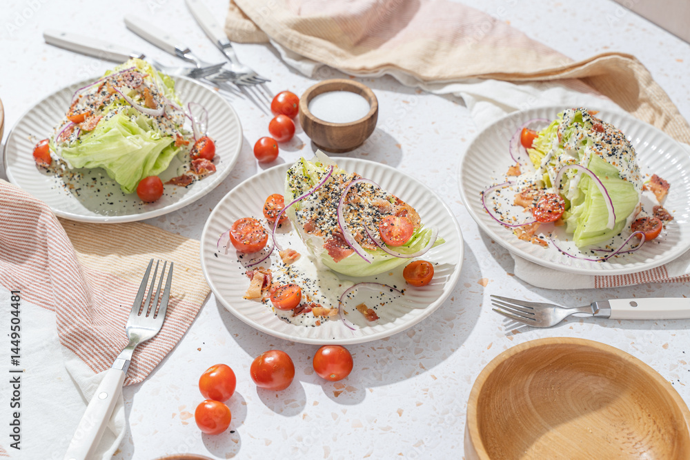 Fancy Wedge Salad Fancy Wedge Salad