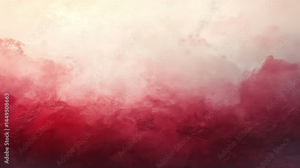 Fototapeta premium Misty mountain range, vibrant colors (3)