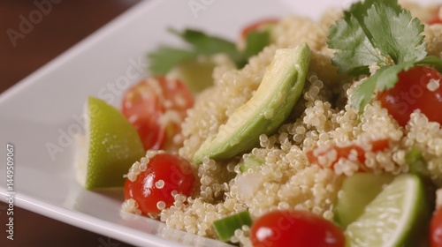Quinoa Salad with Avocado, Tomatoes, and Lime - A Healthy and Delicious Recipe
