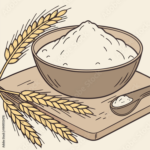 bread and wheat