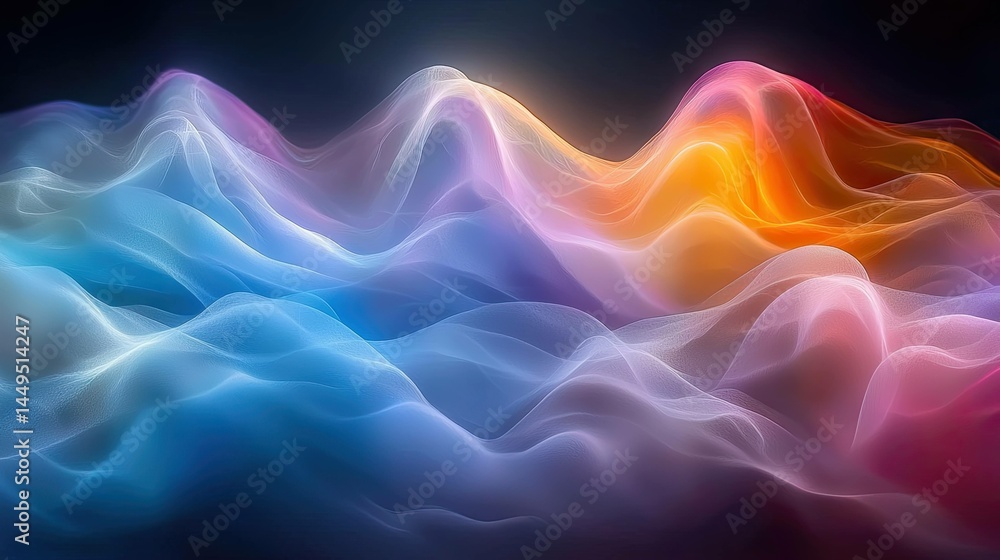 Obraz premium Abstract colorful background design