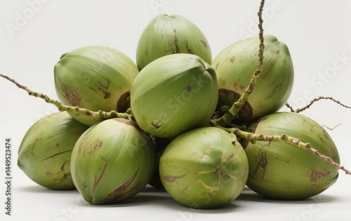 Green young coconut with various benefits for the body 