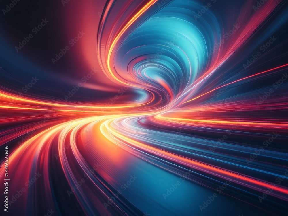 Dynamic Light Trails: a vibrant, abstract composition of luminous trails. These vivid streaks of light carve energetic paths, weaving a tapestry of motion and visual dynamism. Dynamic Light Trails: a vibrant, abstract composition of luminous trails. These vivid streaks of light carve energetic paths, weaving a tapestry of motion and visual dynamism.