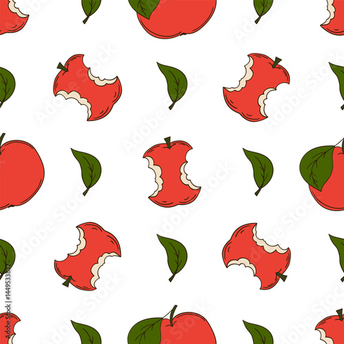 Seamless cute pattern. Pattern for textiles in hand draw style