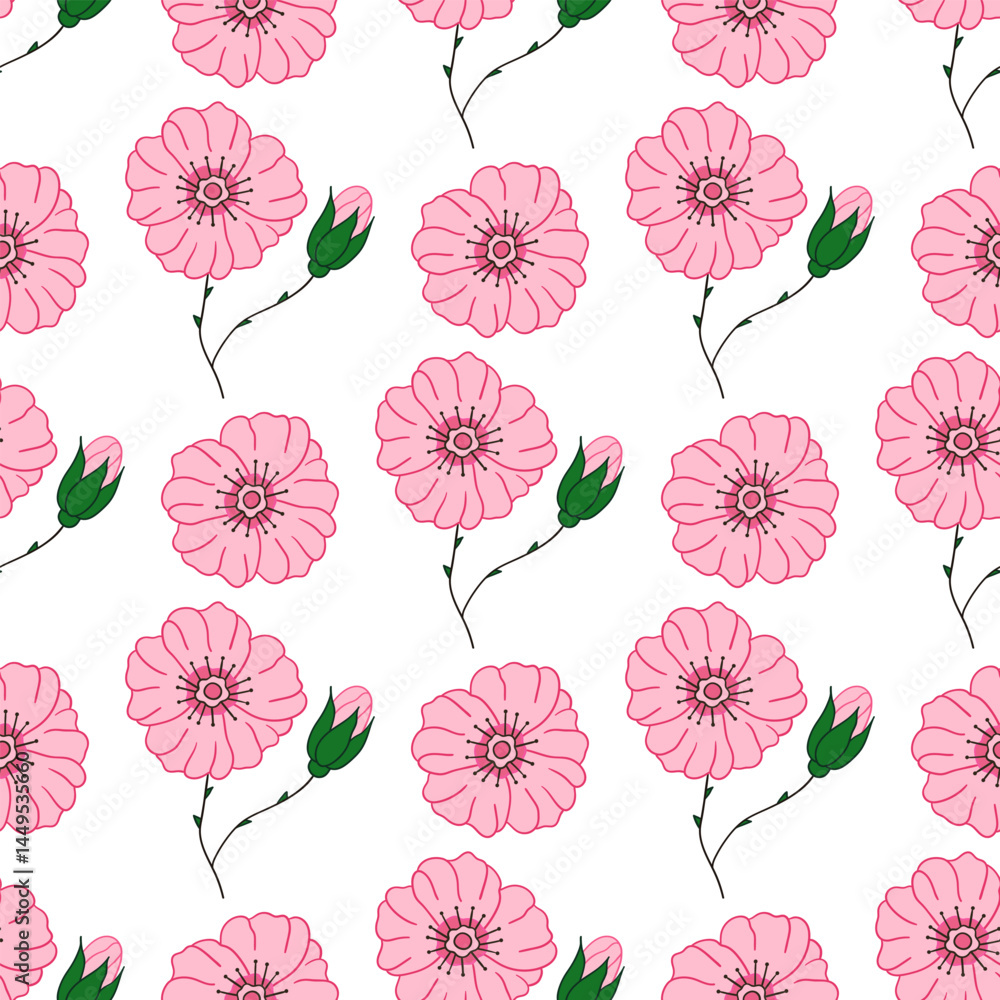 Pattern for textile or kitchen in hand draw style. Seamless pattern Pattern for textile or kitchen in hand draw style. Seamless pattern