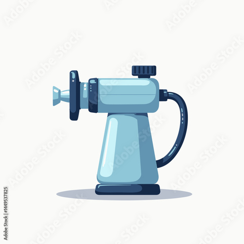 blue medical device illustration