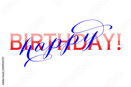 HAPPY BIRTHDAY（誕生日おめでとう）
よく目立つロゴマーク
