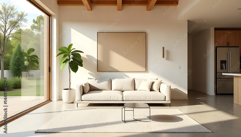 Fototapeta premium modern living room