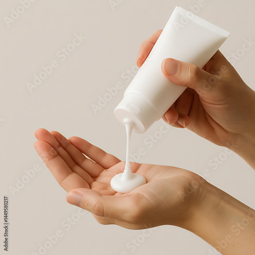 Hand cream moisturizer serum beauty skincare tube ointment product heal soothe lotion