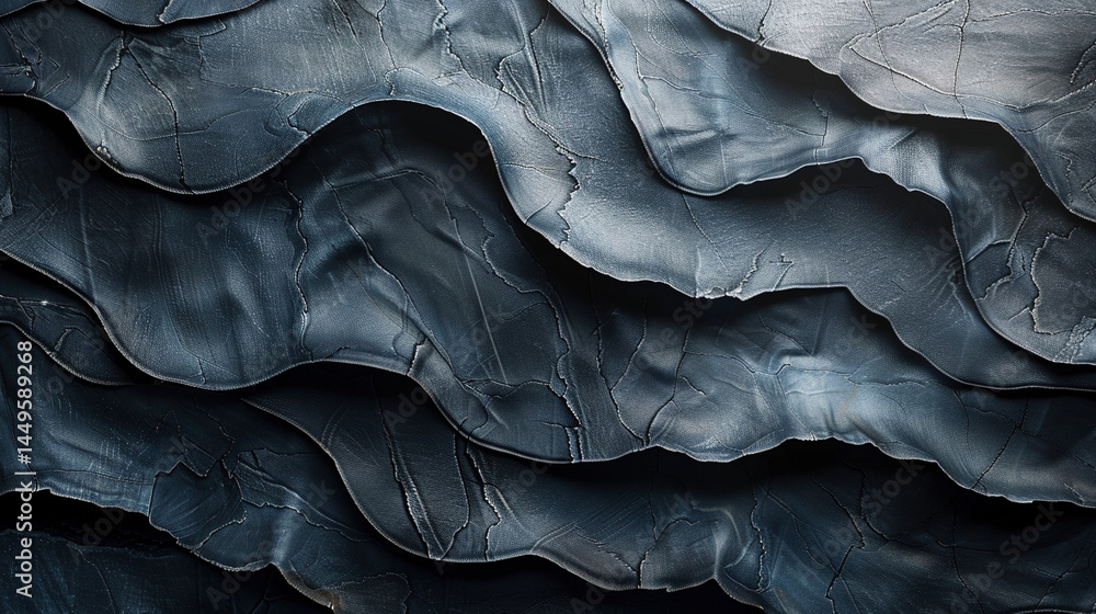 Dynamic Denim: Exploring Textural Contrasts Dynamic Denim: Exploring Textural Contrasts
