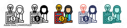 Calculating Of Skills multiple icon