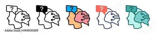 Emotional Intelligence multiple icon