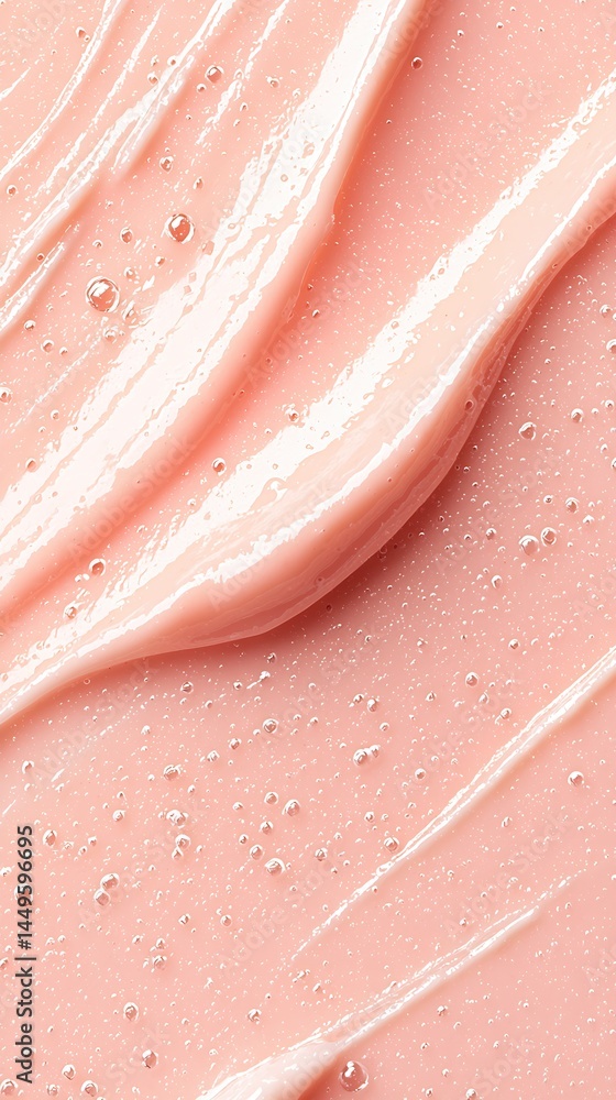 Abstract Pink Cream Texture with Light Blur and Swirls Abstract Pink Cream Texture with Light Blur and Swirls