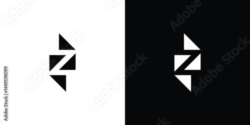Modern and sophisticated letter Z initials logo design