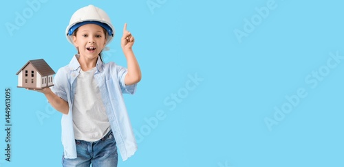 Cute little architect with ...