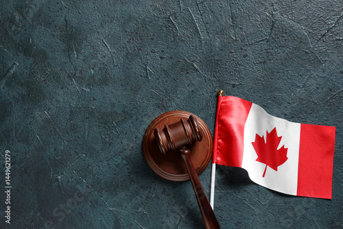 Judge's gavel and Canadian ...