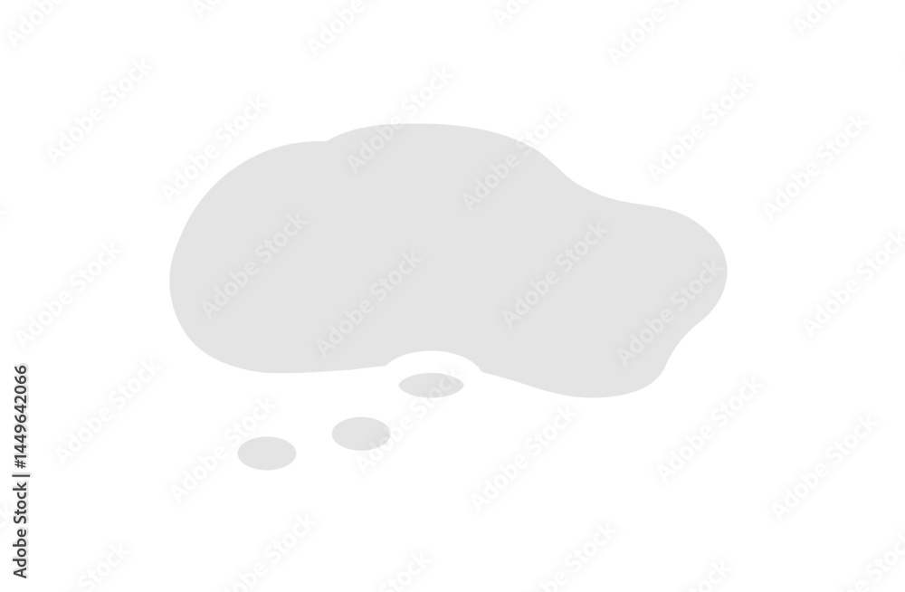 もやもやな不安や不満の吹き出し ベクター もやもやな不安や不満の吹き出し ベクター