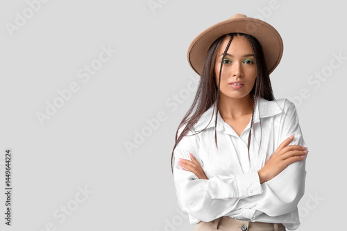 Fashionable young Asian wom...