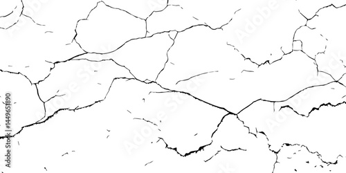 Closeup of dry fissure ground. White dried and cracked ground earth background.Gray crack on earth texture. erosion.	