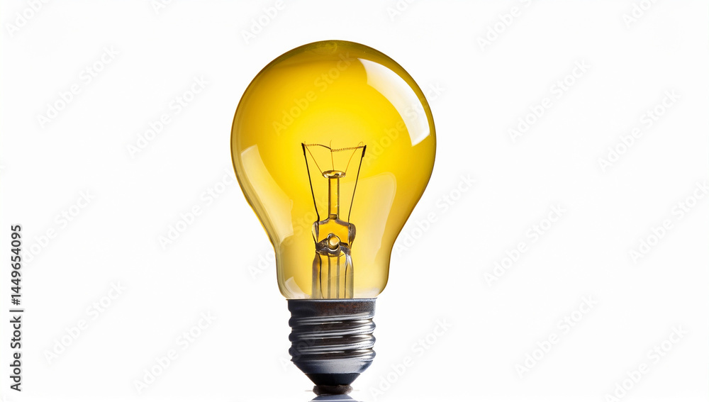Illuminated Incandescent Light Bulb Illuminated Incandescent Light Bulb