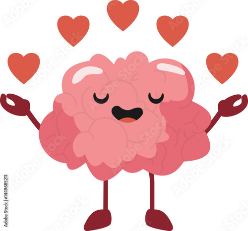 Cute Mental Health Illustration