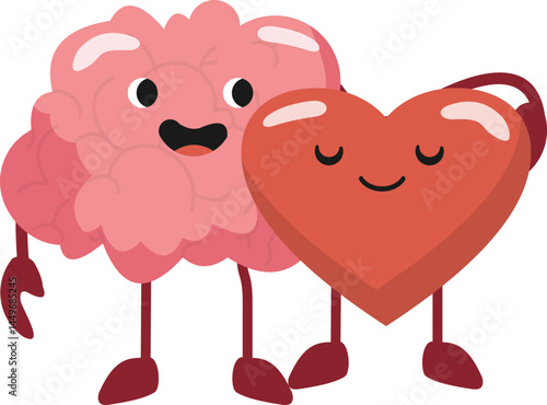 Cute Mental Health Illustration