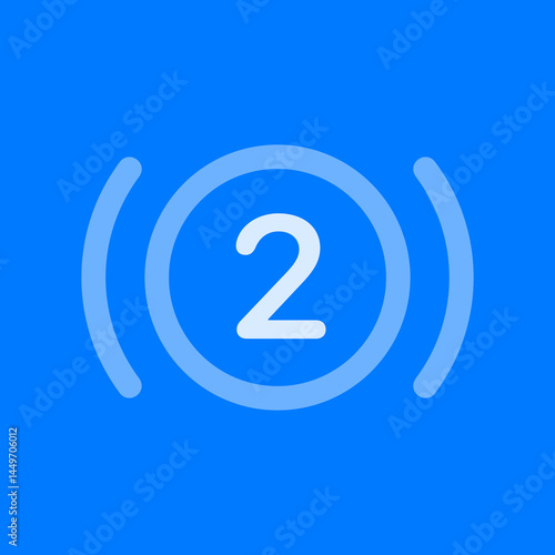 Two Brake Signal Icon