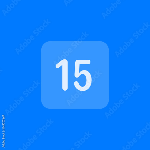 Filled Fifteen Square