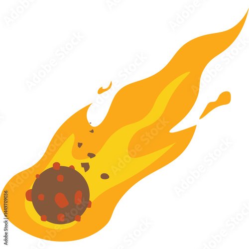 Falling Asteroid Element