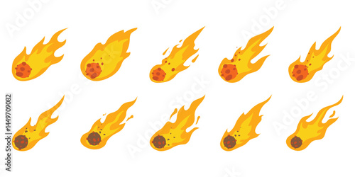 Falling Asteroid Element