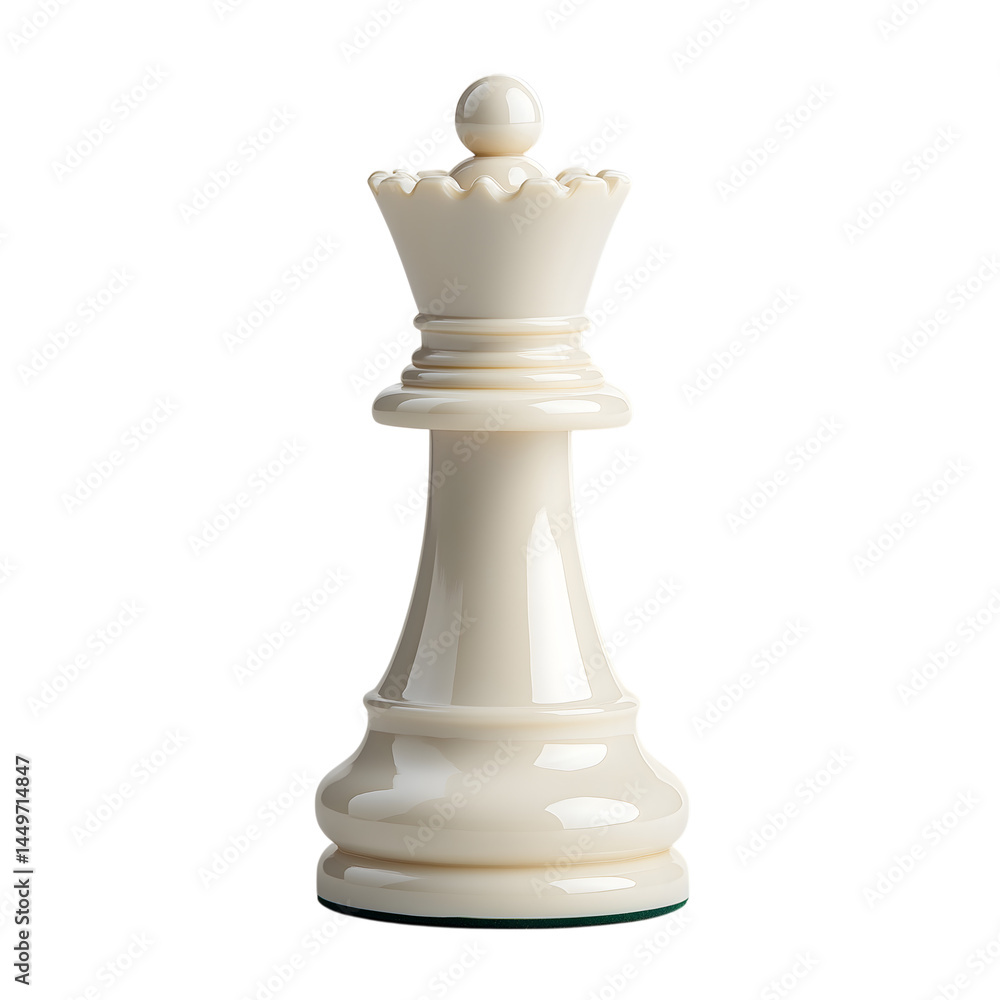 White king chess piece standing on a white background, representing strategy, power, and victory in the game, isolated on white background. Ai Generated Images White king chess piece standing on a white background, representing strategy, power, and victory in the game, isolated on white background. Ai Generated Images