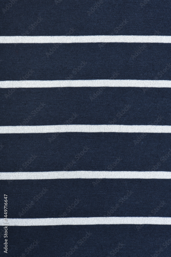 Fototapeta premium Blue and white color horizontal stripes background.