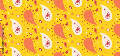 Textile floral pattern of fabric native. Exotic surface to pastel ink. Twisted background by ethnicity motif.
