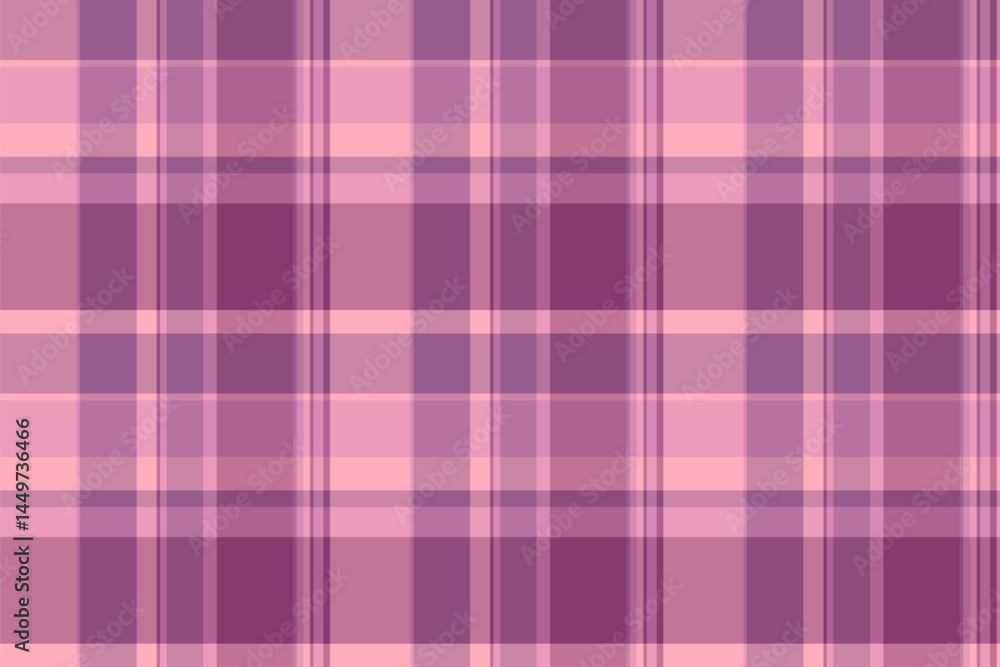 Tee plaid tartan vector, domestic check fabric seamless. Primary textile background texture pattern in pink and red colors. Tee plaid tartan vector, domestic check fabric seamless. Primary textile background texture pattern in pink and red colors.