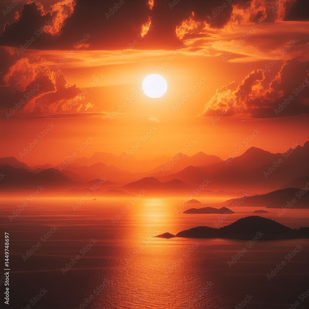 Naklejka premium The expanse of the sea