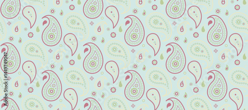 Drawing festive a damask wallpaper. Foliage classic Indian cucumber sample. Lovely ink in exotic cool.
