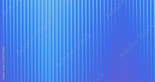 Light blue ribbed glass.  Vector ribbed glass texture background. Acrylic ribbed surface. Reeded glass background semitransparent overlay.  