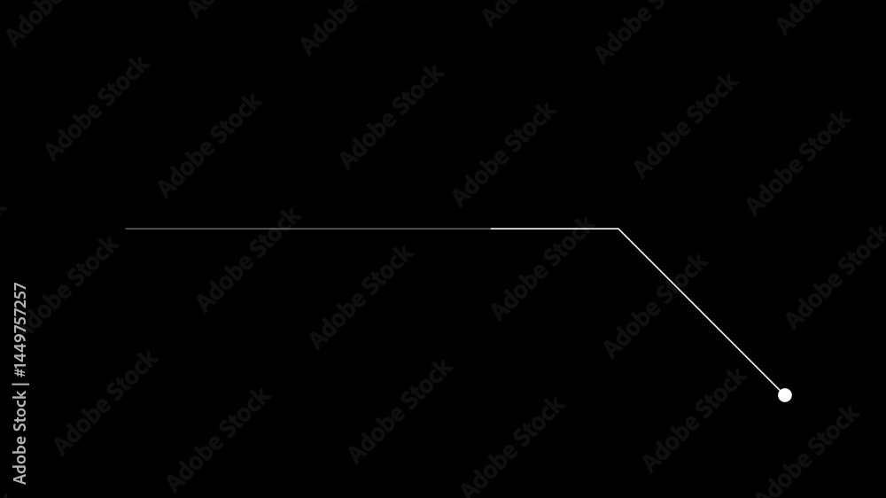 Modern Callout HUD Element With Digital Interface. Alpha. Modern Callout HUD Element With Digital Interface. Alpha.