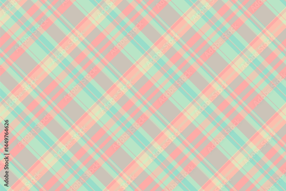 Infinity check pattern background, fall plaid seamless fabric. Cut out textile vector texture tartan in light and pastel colors. Infinity check pattern background, fall plaid seamless fabric. Cut out textile vector texture tartan in light and pastel colors.