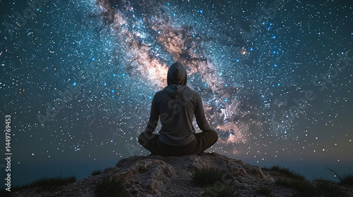 Solitude Under the Cosmos: A Journey of Self-Discovery