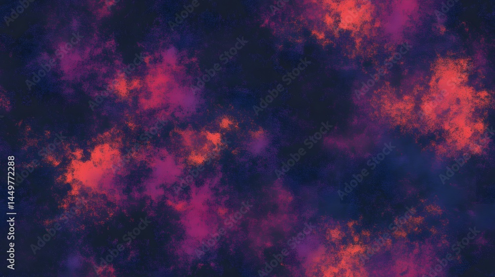 Abstract digital painting of vibrant color blots. Abstract digital painting of vibrant color blots.