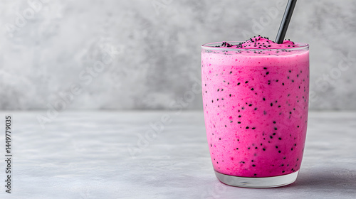 fresh dragon fruit juice