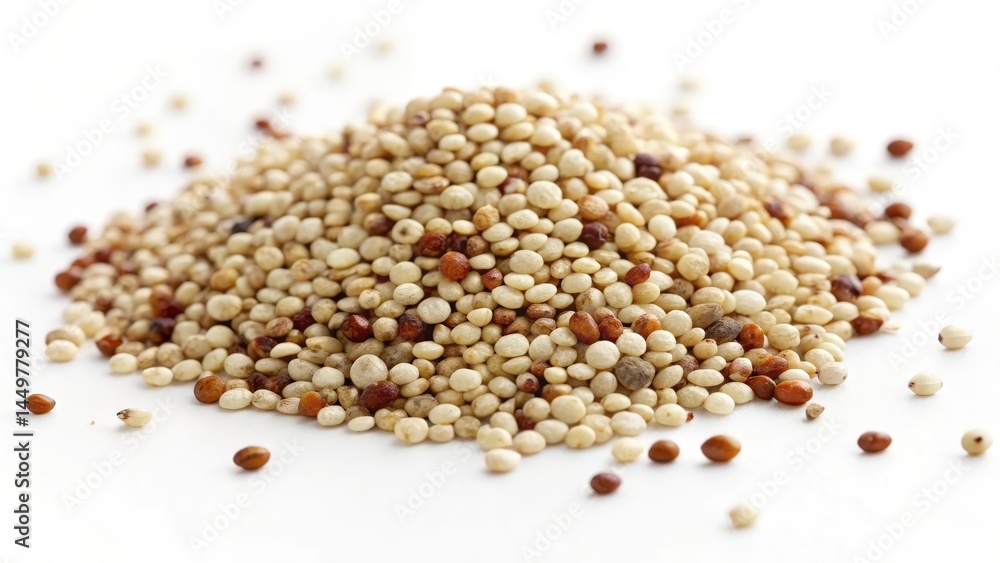 Quinoa Grain Pile Quinoa Grain Pile