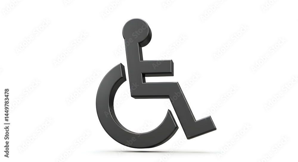 Accessibility icon wheelchair symbol for disabled persons inclusive design and access for all people Accessibility icon wheelchair symbol for disabled persons inclusive design and access for all people