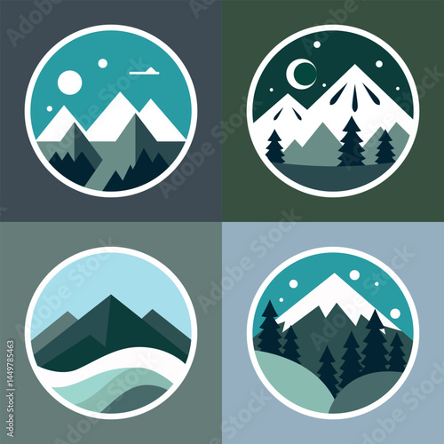 Nature Icon Element 03 Vector