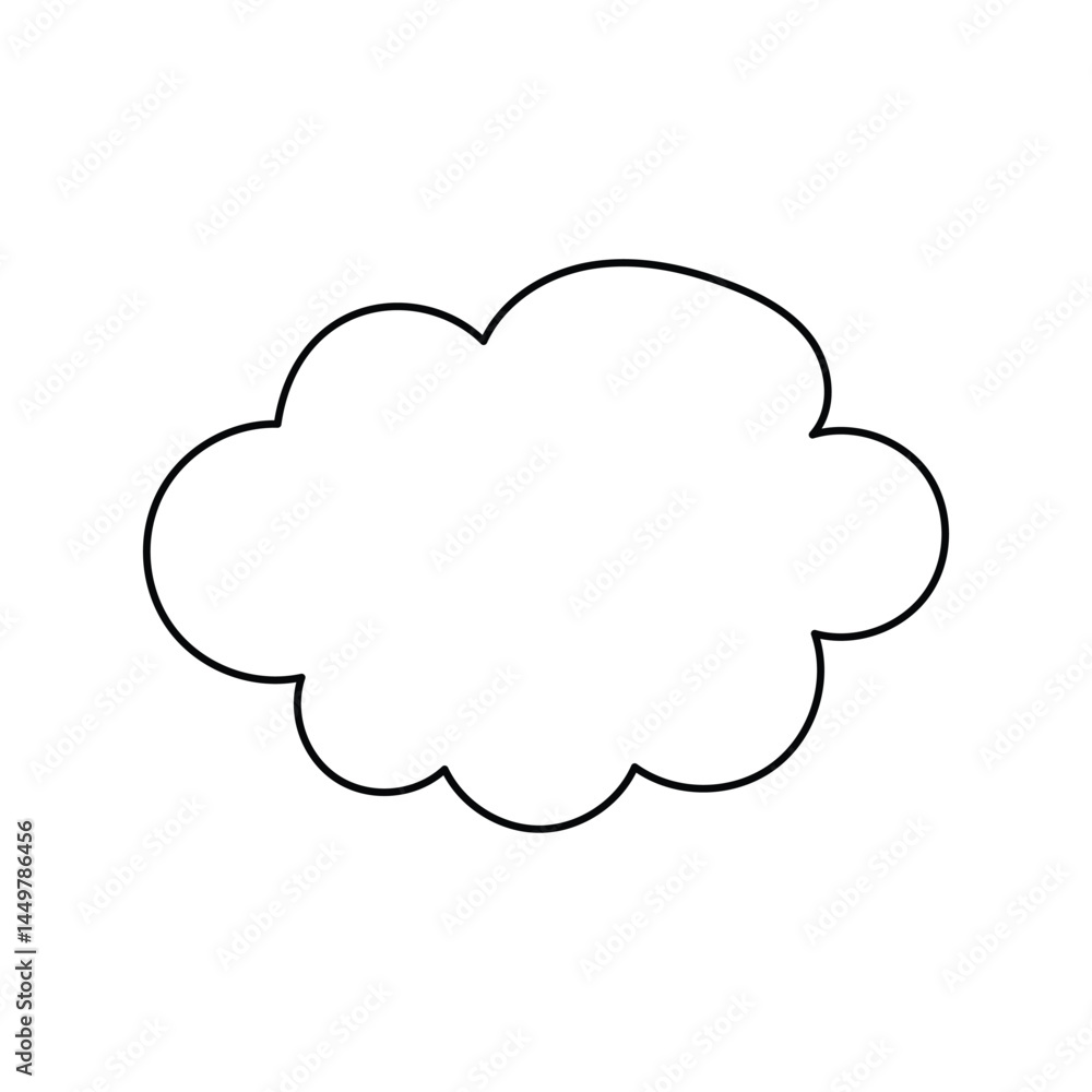 Set of cartoon cloud in a flat design. Fluffy white cartoon clouds in blue sky vector set. Cloudy day heaven. Cartoon cloudy fluffy Set of cartoon cloud in a flat design. Fluffy white cartoon clouds in blue sky vector set. Cloudy day heaven. Cartoon cloudy fluffy