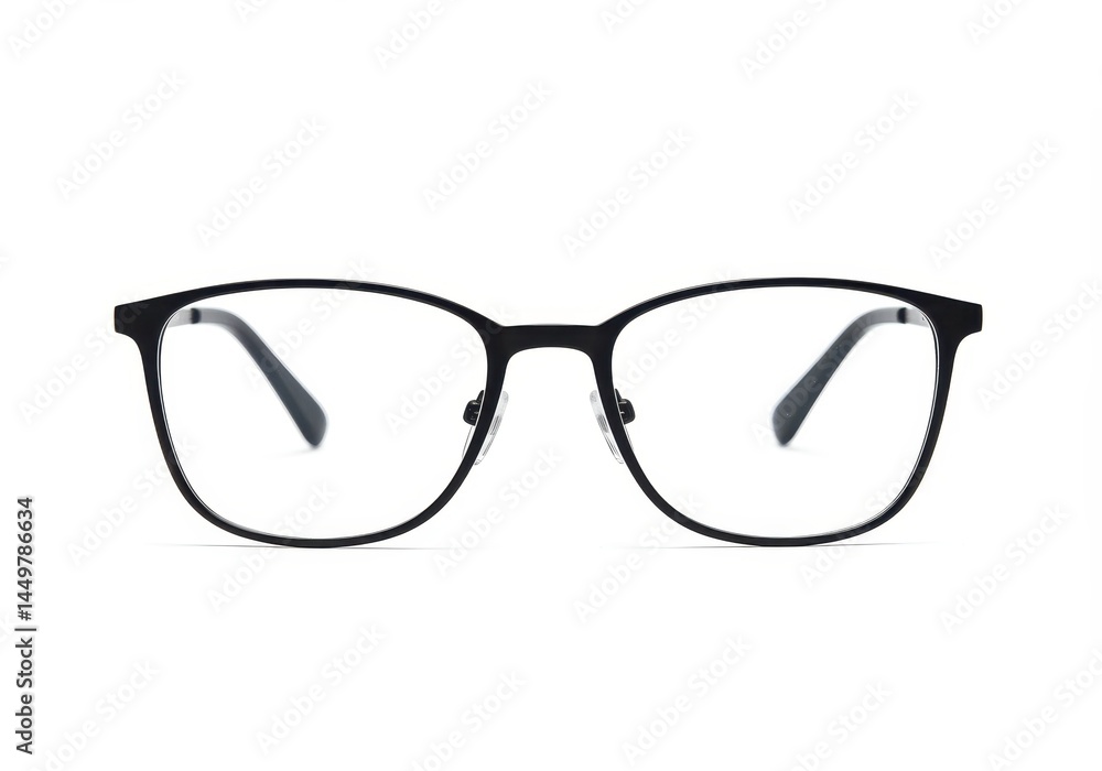 Stylish Black Eyeglasses Frames Modern Design Clear Lenses Optical Spectacles Eye Wear Fashionable Stylish Black Eyeglasses Frames Modern Design Clear Lenses Optical Spectacles Eye Wear Fashionable