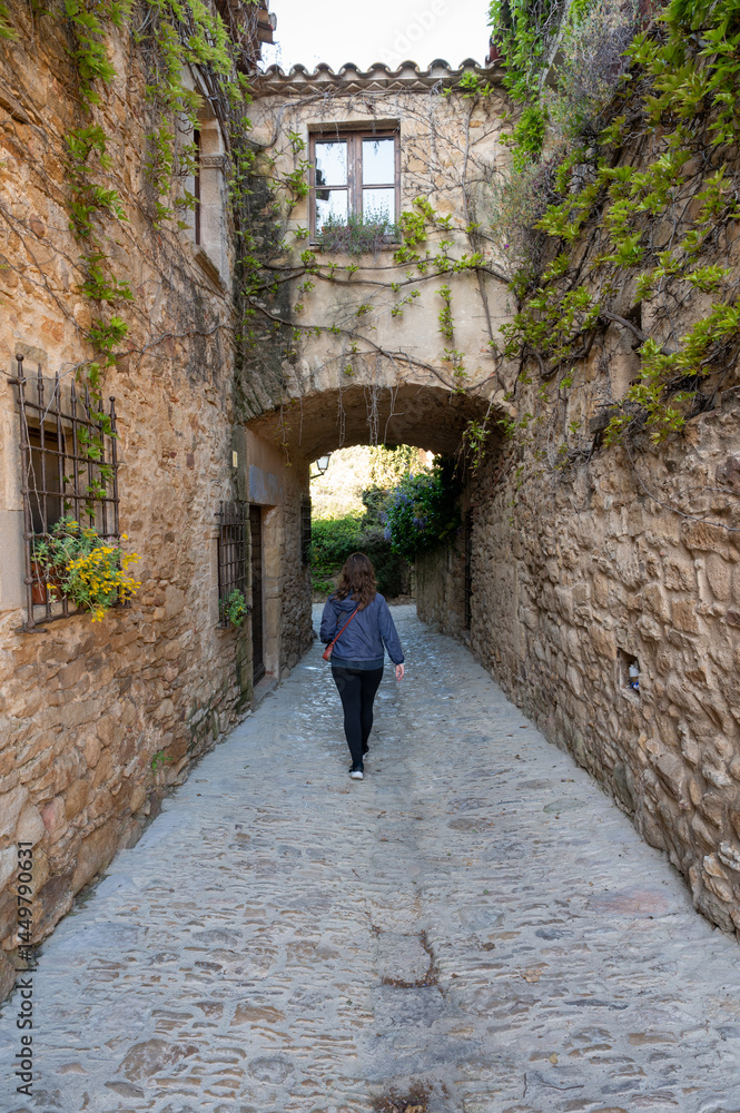 Beautiful Medieval Peratallada town Beautiful Medieval Peratallada town