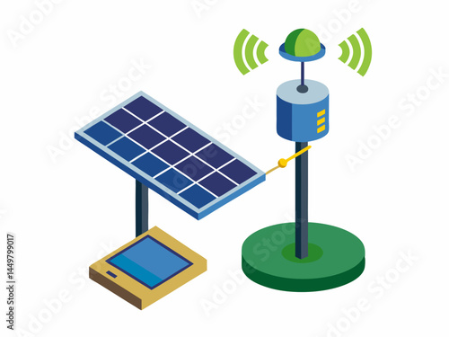 solar powered sensor